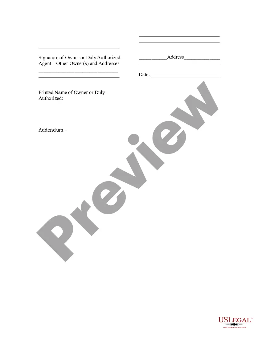 Preview Exclusive Right to Sell - Lease - Exchange