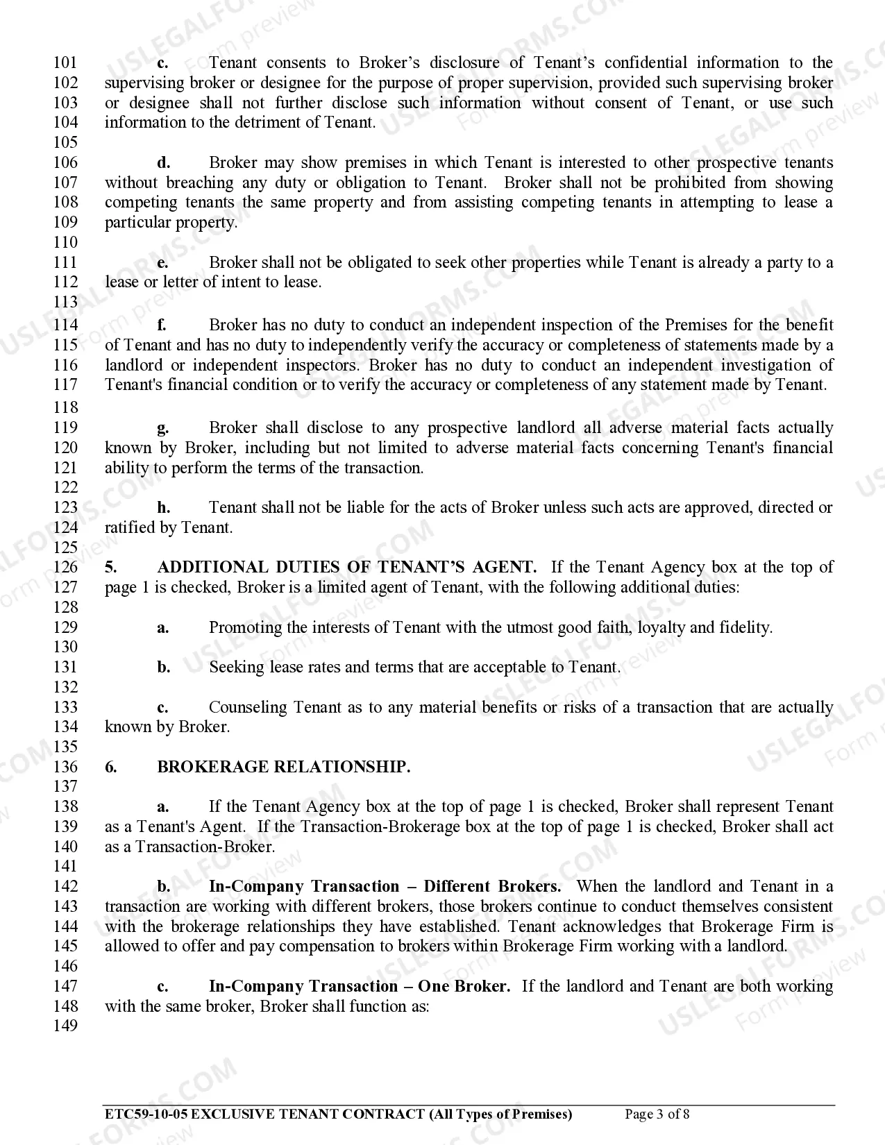 Preview Exclusive Tenant Contract for All Types of Premises