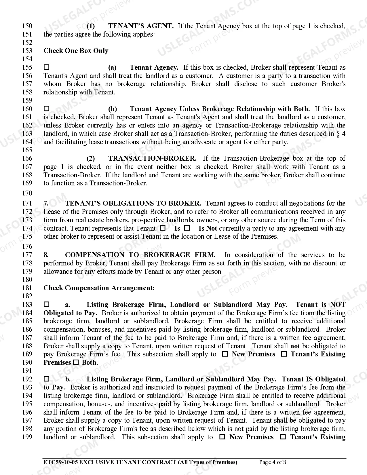 Preview Exclusive Tenant Contract for All Types of Premises