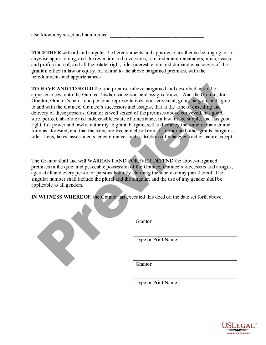 Colorado Warranty Deed For Correction Correction Deed Colorado Us Legal Forms 9481