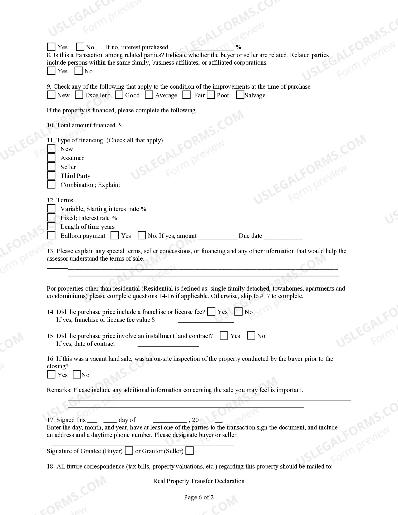 Preview General Warrant Deed - Two Individuals to Two Individuals