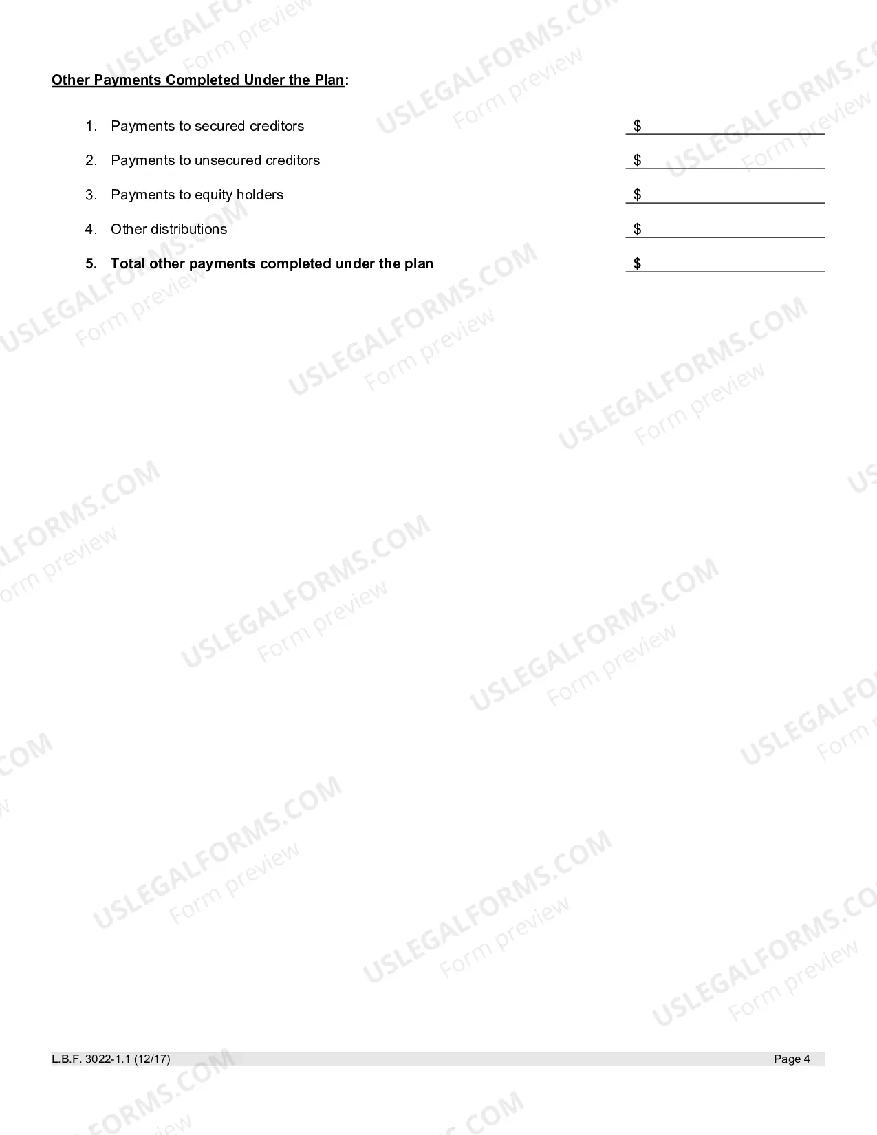 Preview Chapter 11 Final Report And Motion For Final Decree (Business Debtor)
