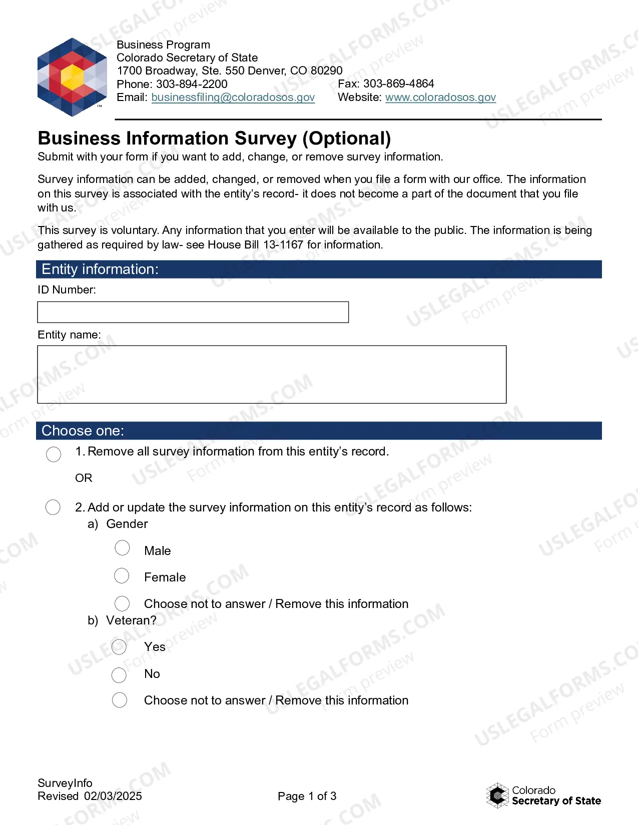 Preview Statement of Denial test