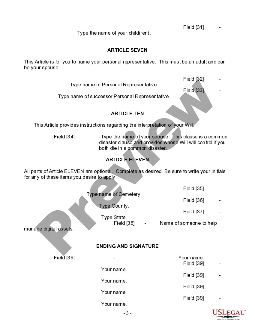 Preview Mutual Wills Package with Last Wills and Testaments for Married Couple with Adult Children