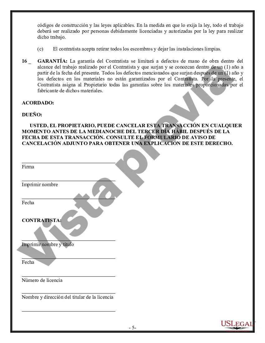Preview Contrato de Renovación para Contratista