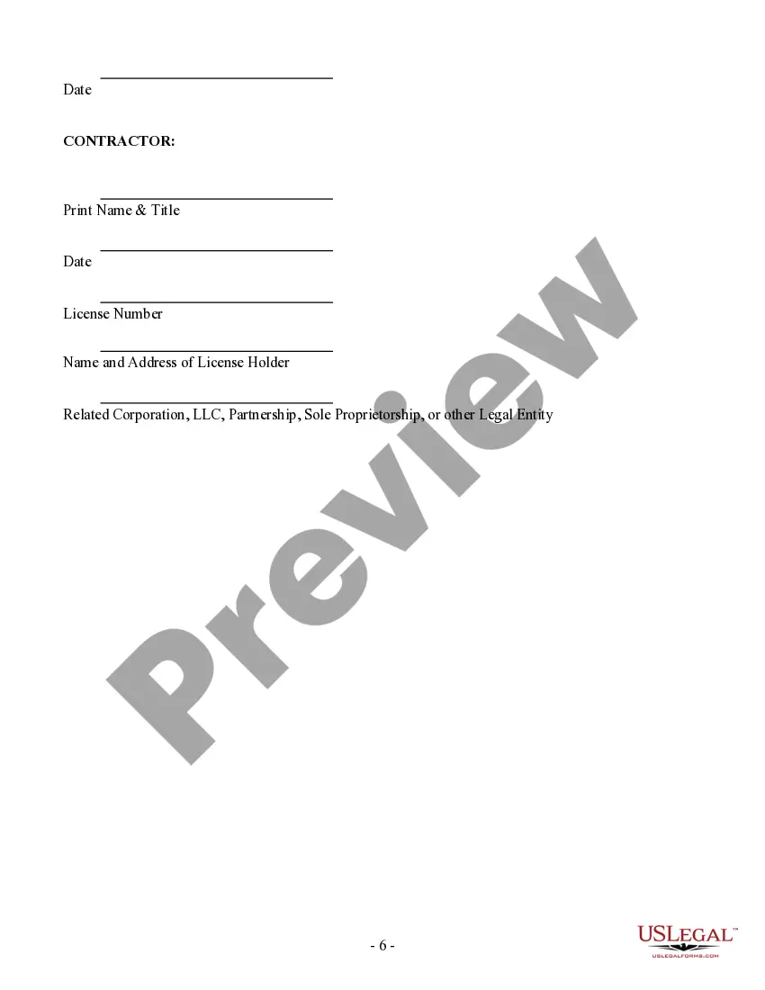 Preview Framing Contract for Contractor
