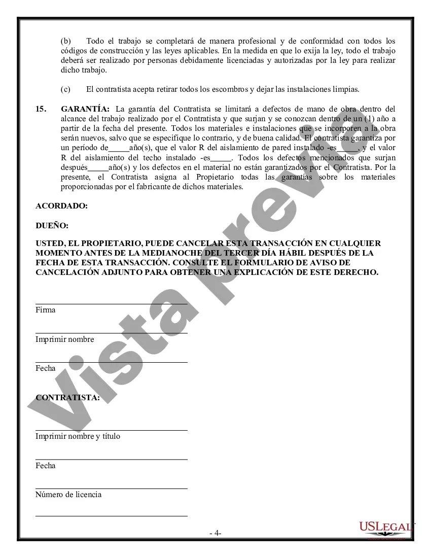 Preview Contrato de Aislamiento para Contratista