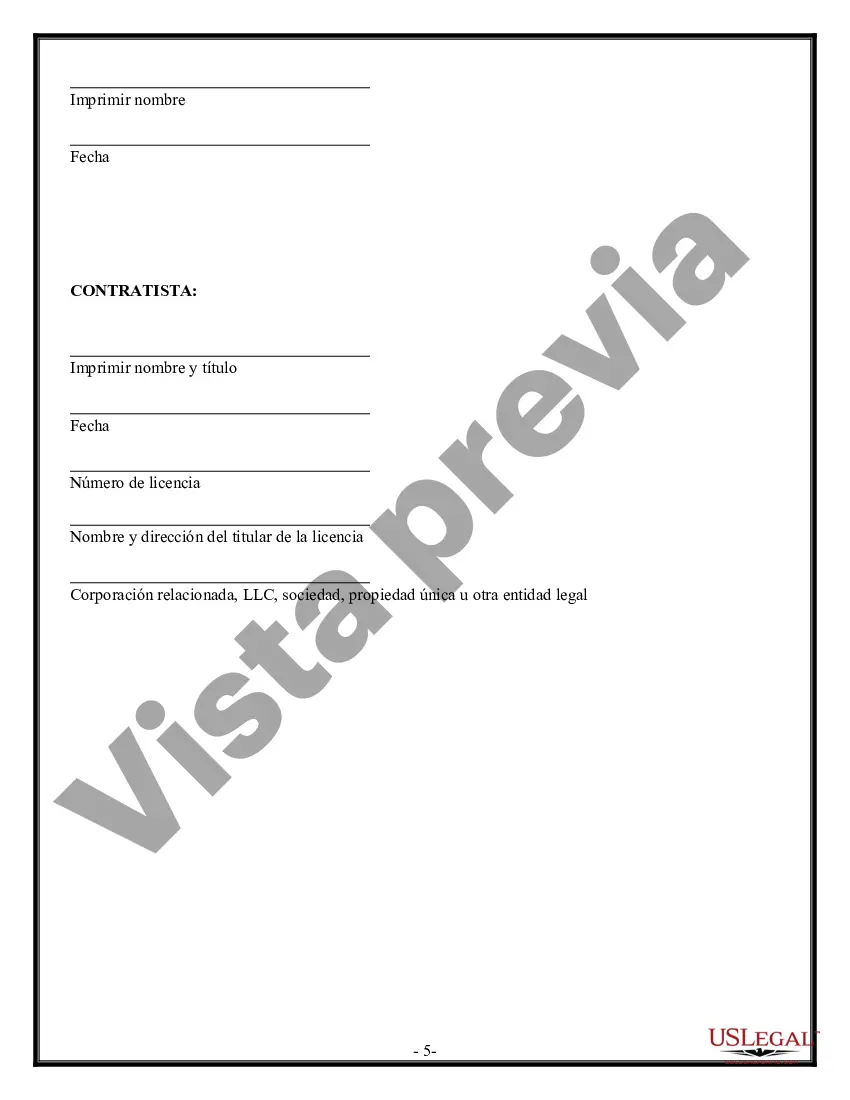 Preview Contrato de revestimiento para contratista