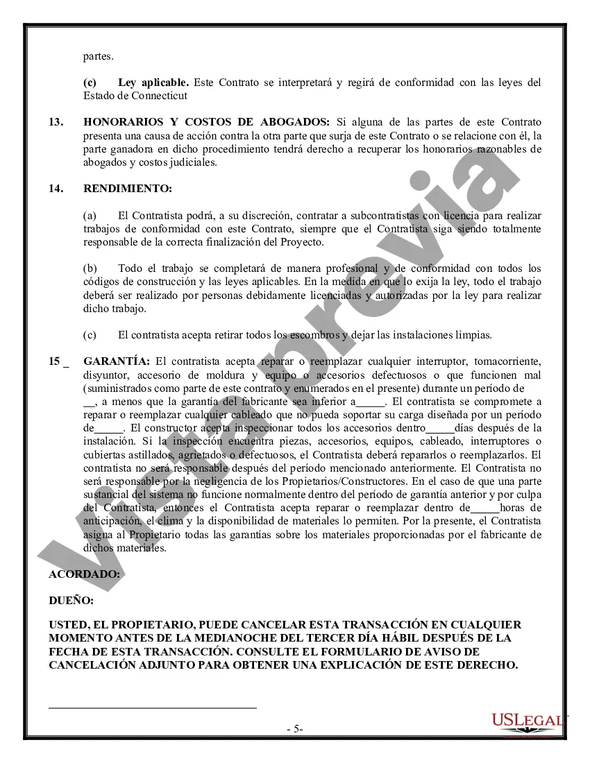 Preview Contrato Eléctrico para Contratista