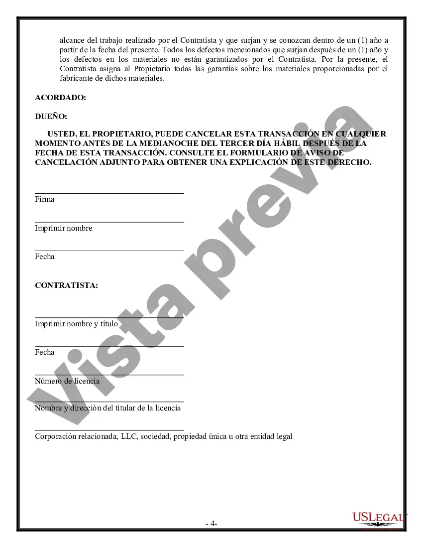 Preview Costo del contrato de construcción más o tarifa fija