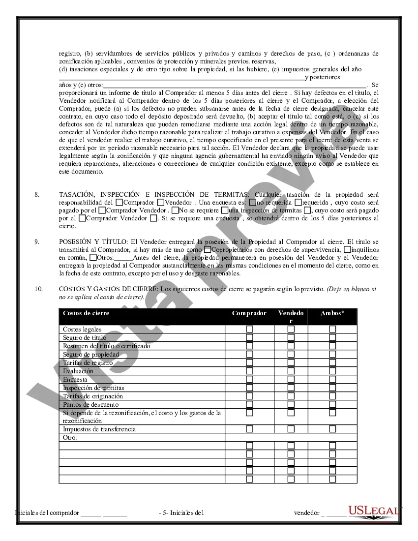 Preview Contrato de Compraventa de Bienes Inmuebles sin Corredor para Acuerdo de Venta de Casa Residencial