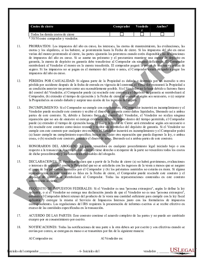 Preview Contrato de Compraventa de Bienes Inmuebles sin Corredor para Acuerdo de Venta de Casa Residencial