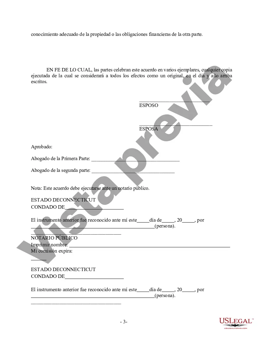 Preview Enmienda al Acuerdo Prenupcial o Prematrimonial