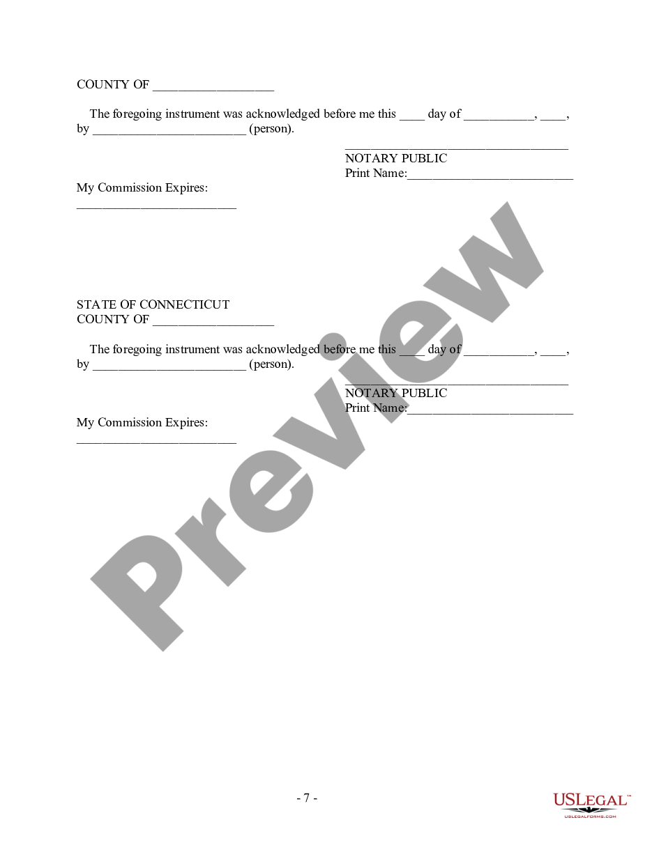 page 6 Connecticut Prenuptial Premarital Agreement with Financial Statements - Uniform Premarital Agreement Act preview