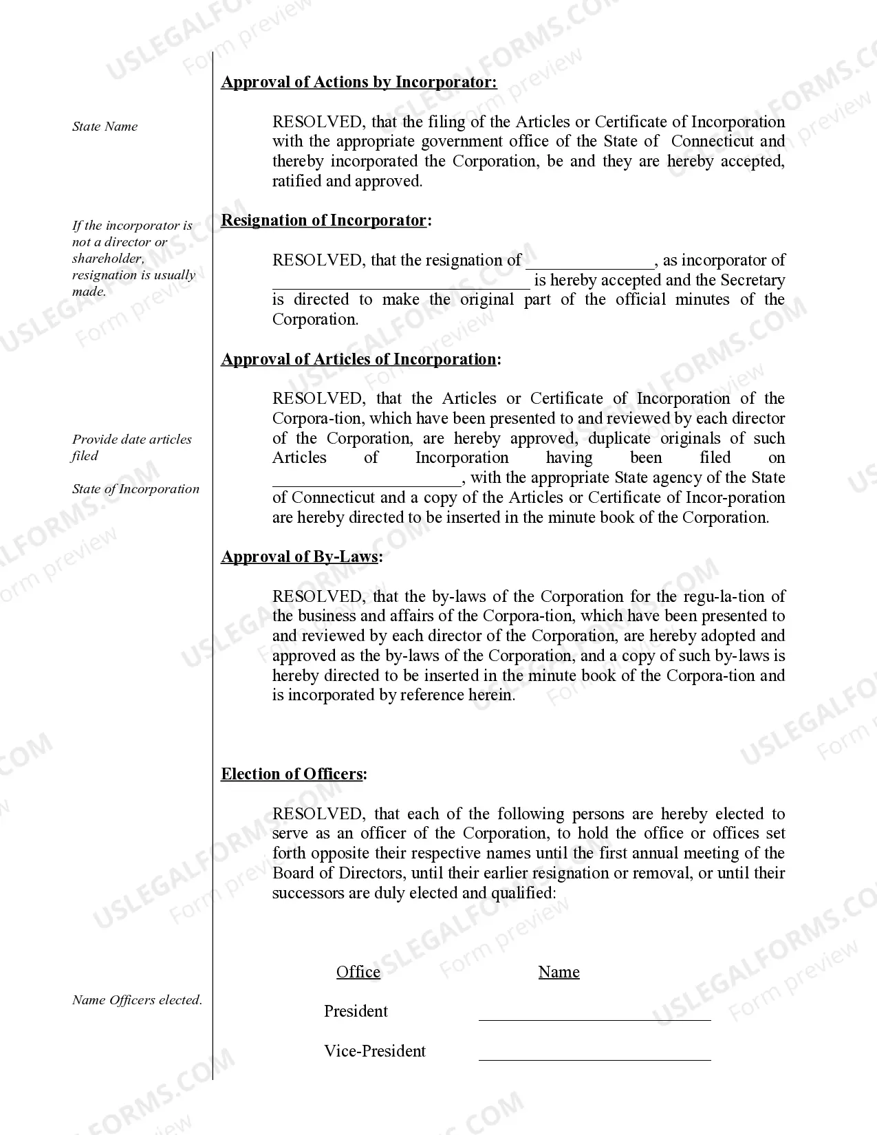 Preview Corporate Records Maintenance Package for Existing Corporations