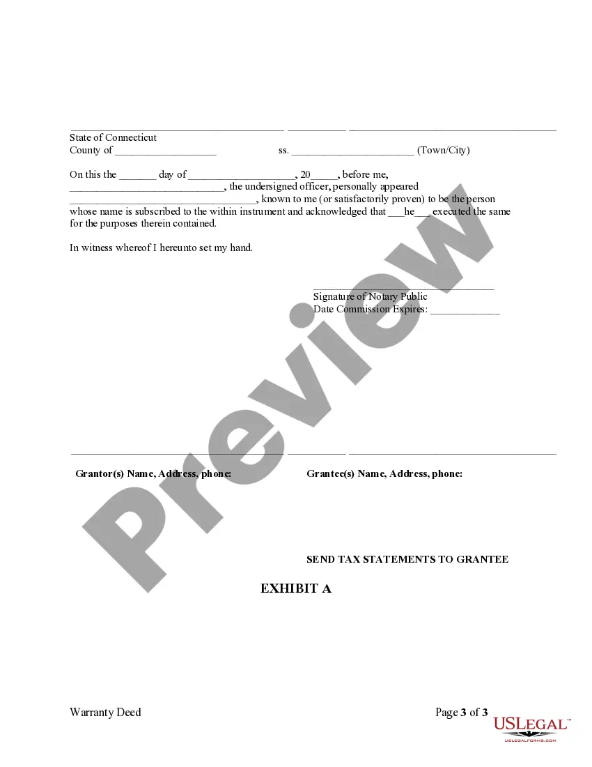 Preview Warranty Deed from Individual to a Trust