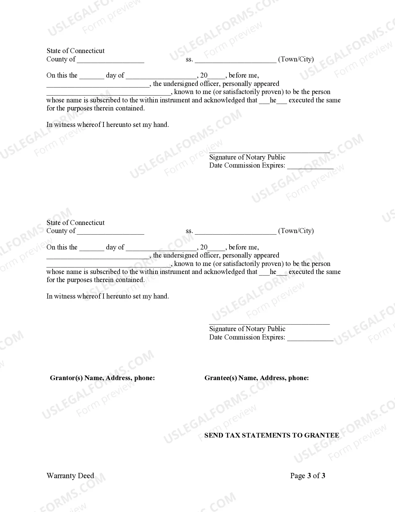 Preview Warranty Deed from Husband and Wife to Husband and Wife