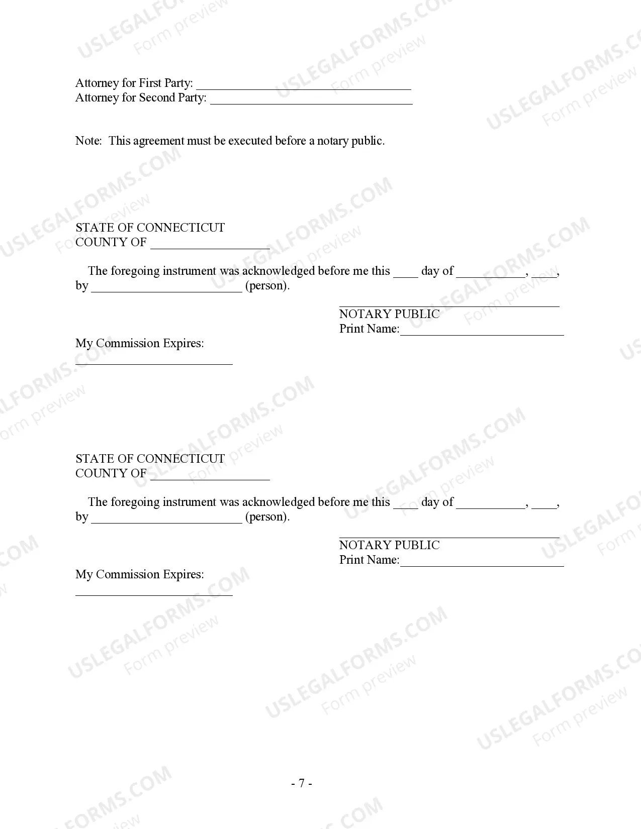 Preview Postnuptial Property Agreement
