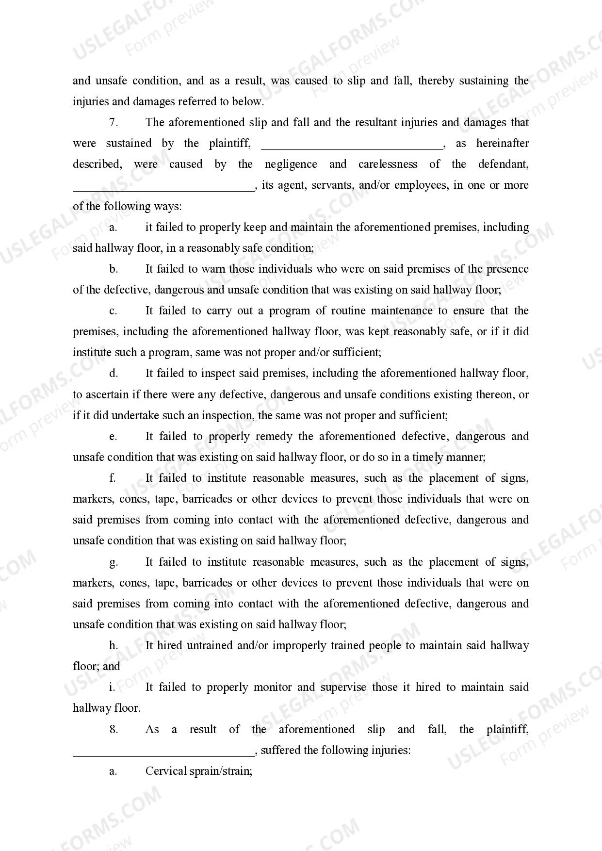 Preview Intervening Complaint