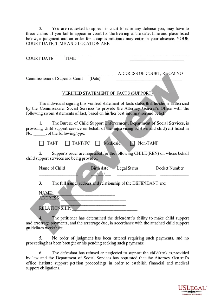 Preview Support Petition