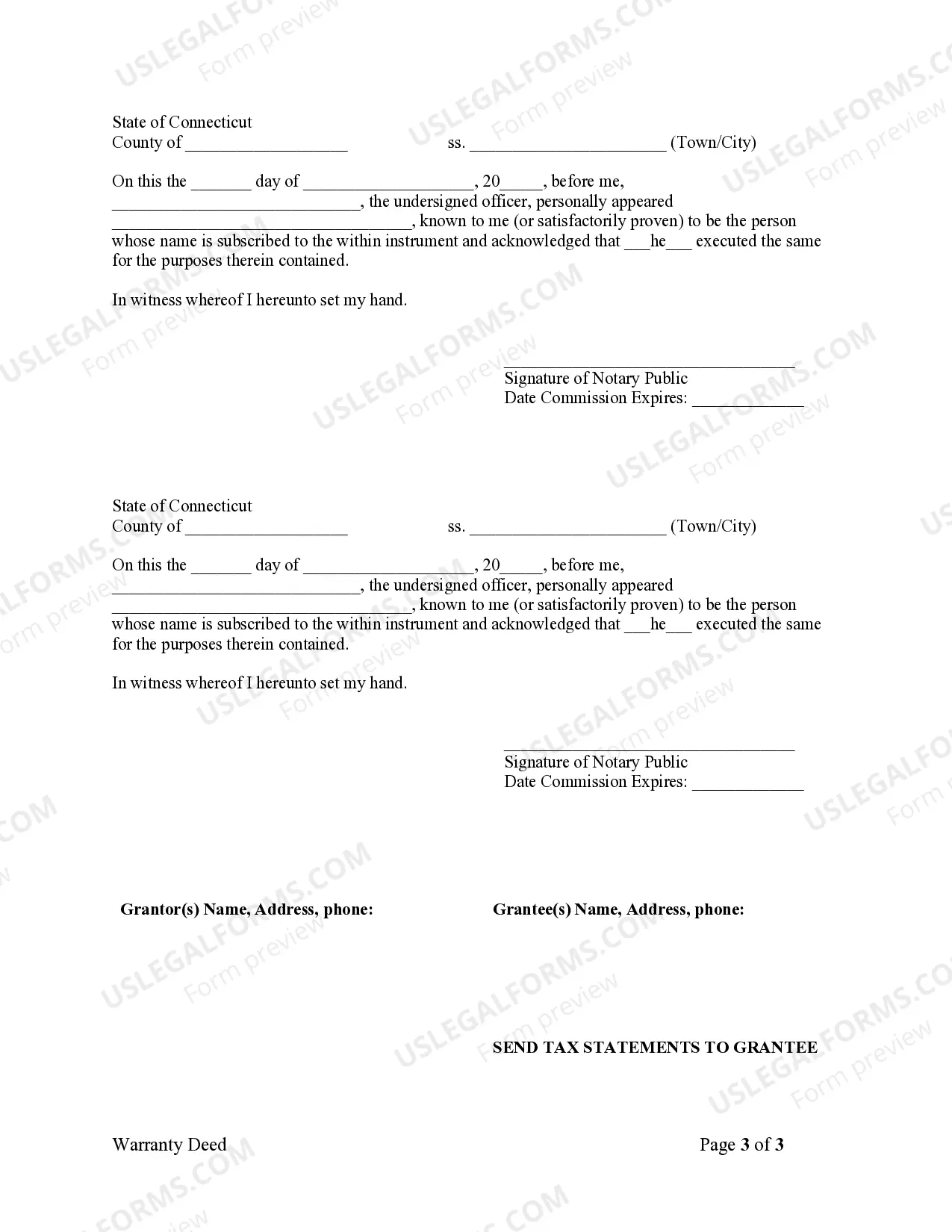 Preview Warranty Deed from two Individuals to Husband and Wife