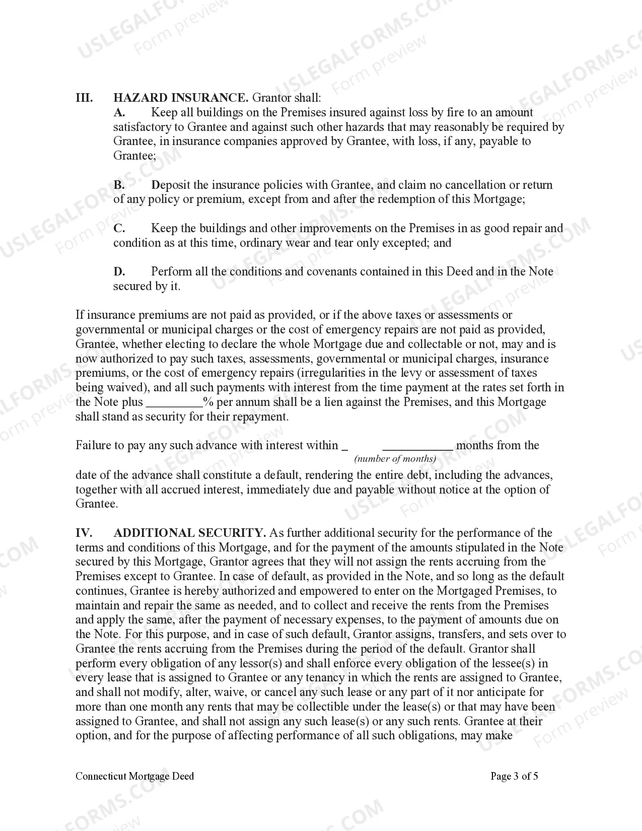 Preview Mortgage Deed