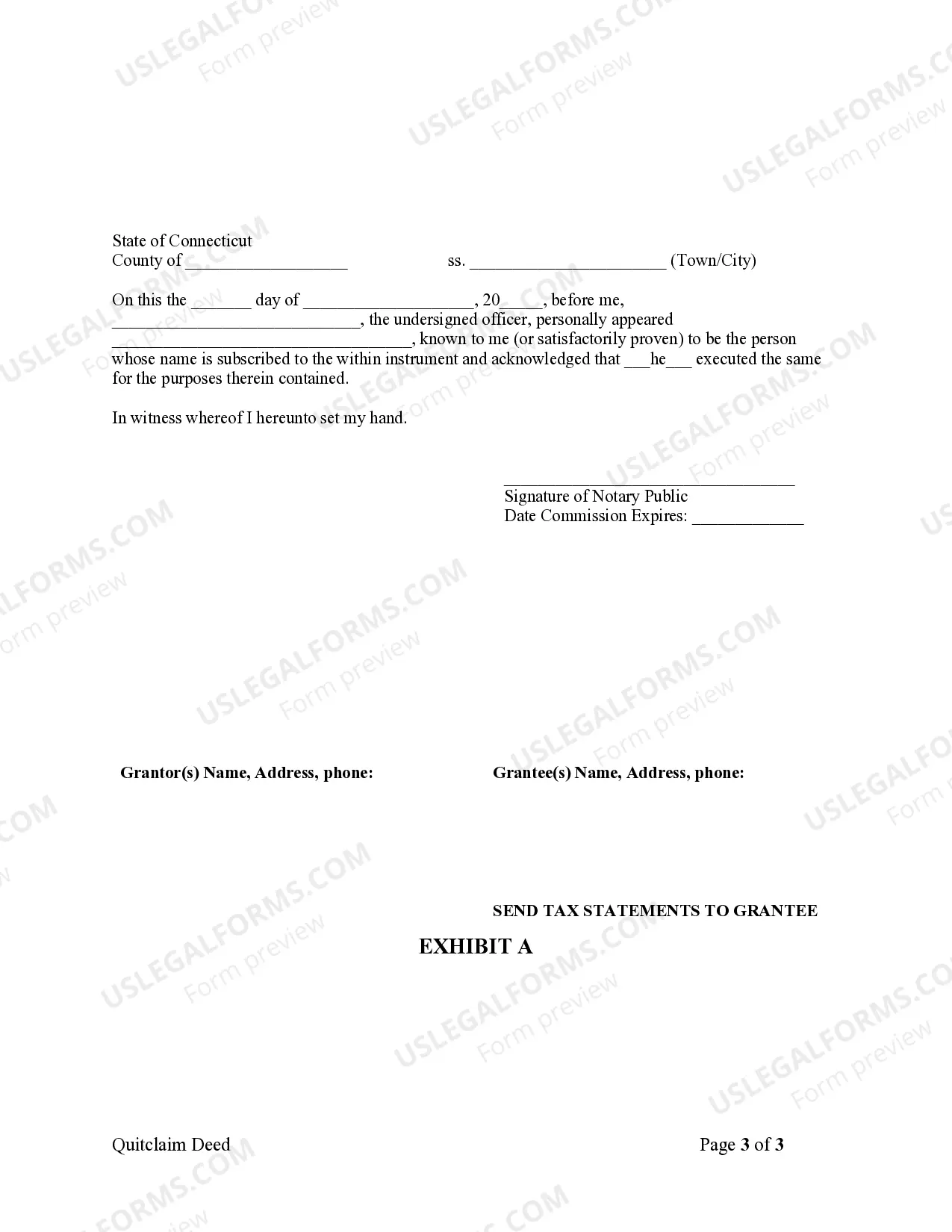 Preview Quitclaim Deed by Two Individuals to LLC
