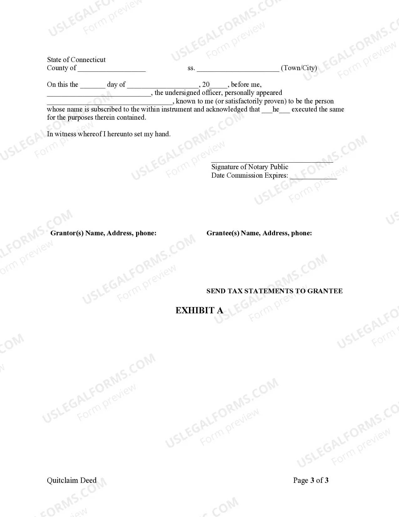 Preview Quitclaim Deed by Two Individuals to Corporation