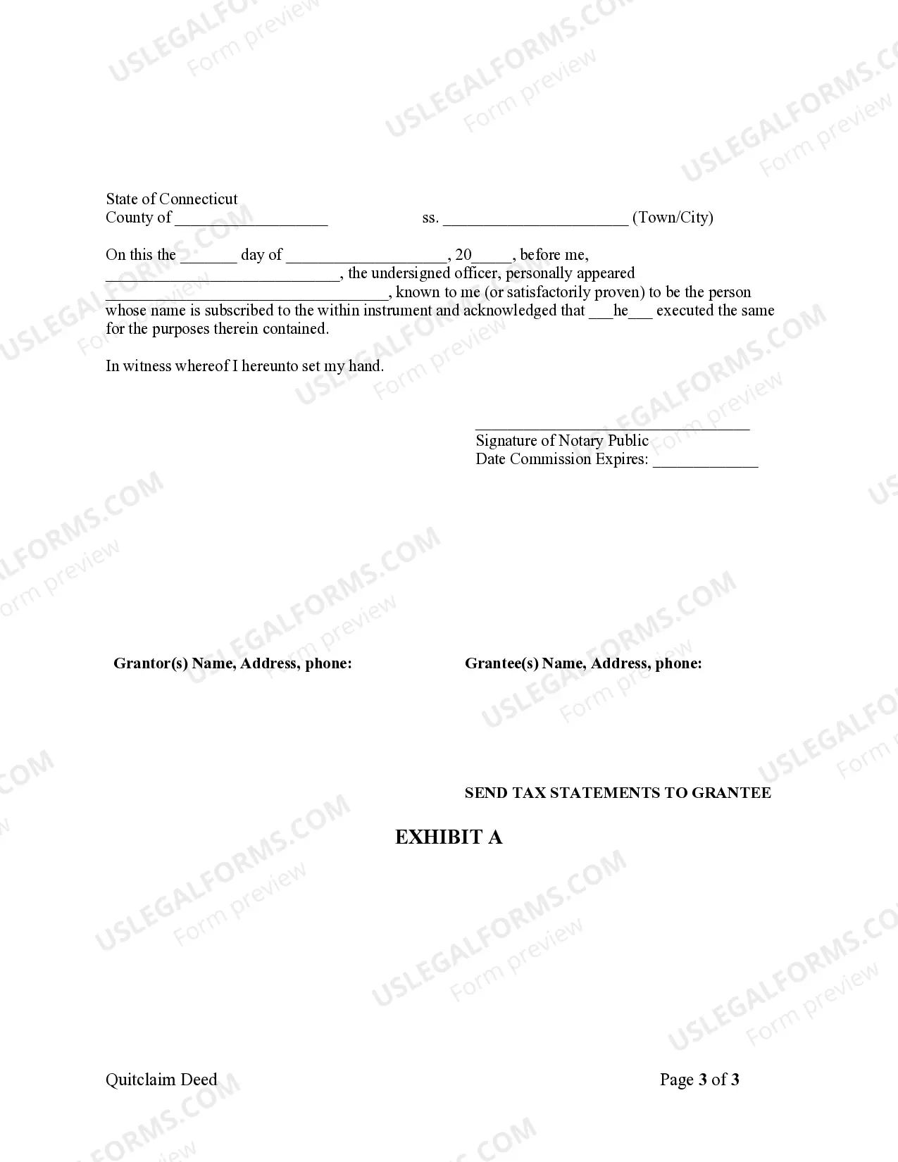 Preview Quitclaim Deed from Husband and Wife to Corporation