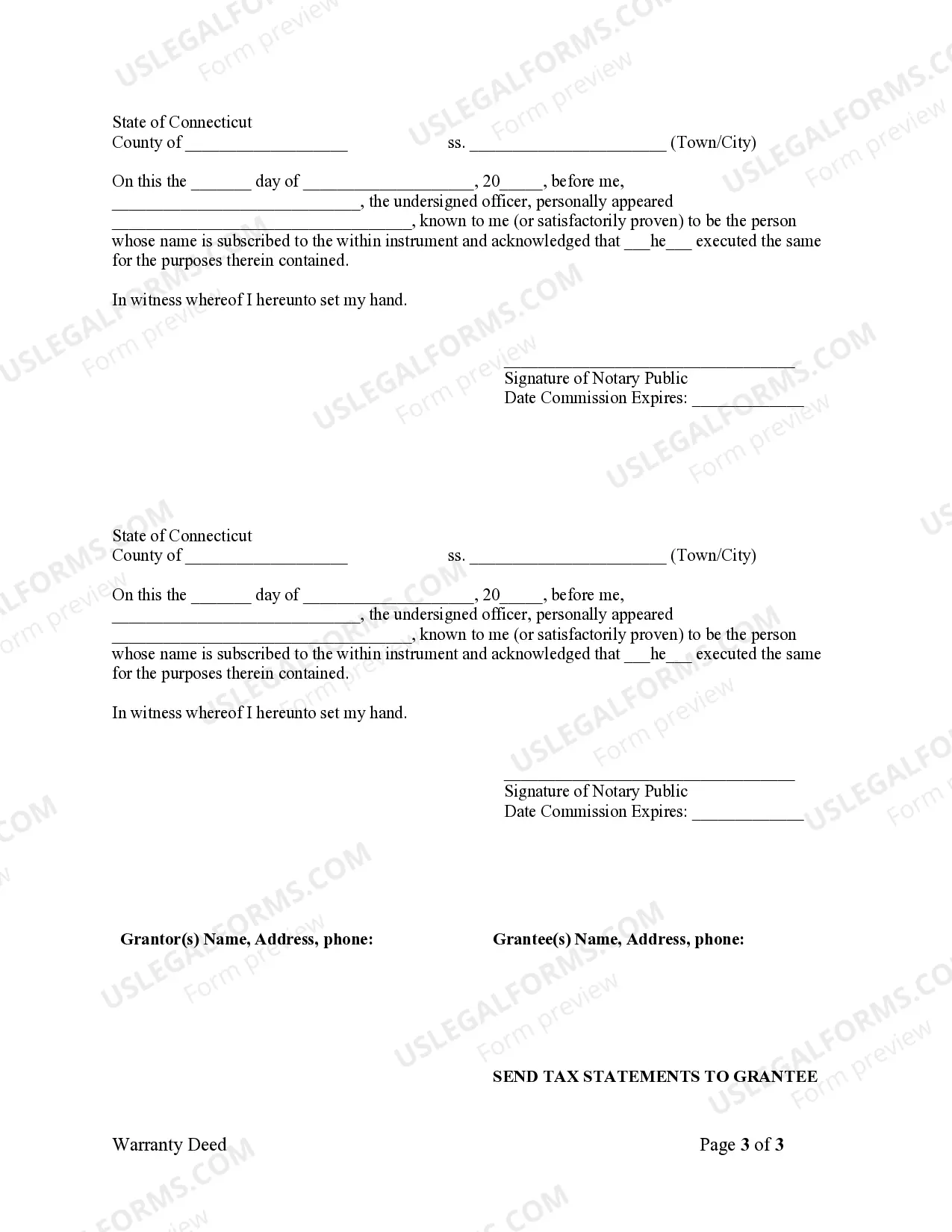 Preview Warranty Deed from Husband and Wife to Corporation