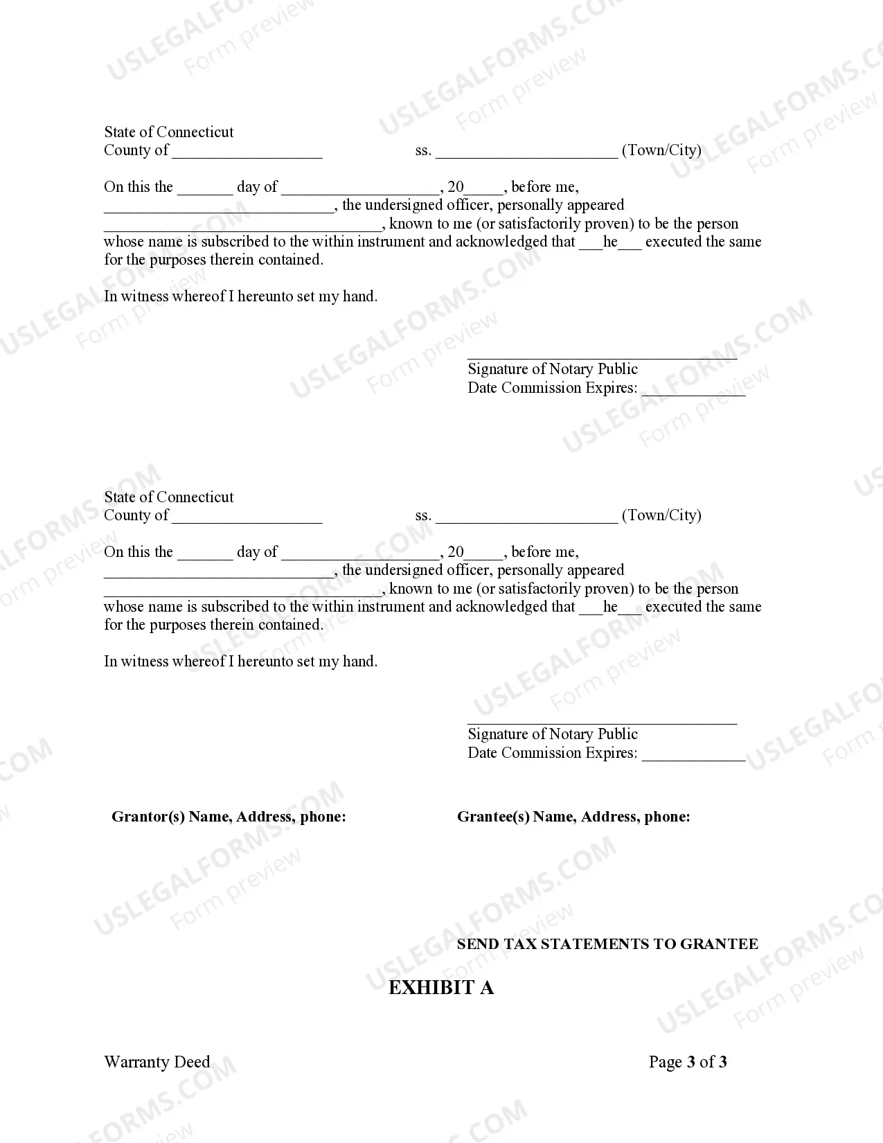 Preview Warranty Deed from Husband and Wife to LLC