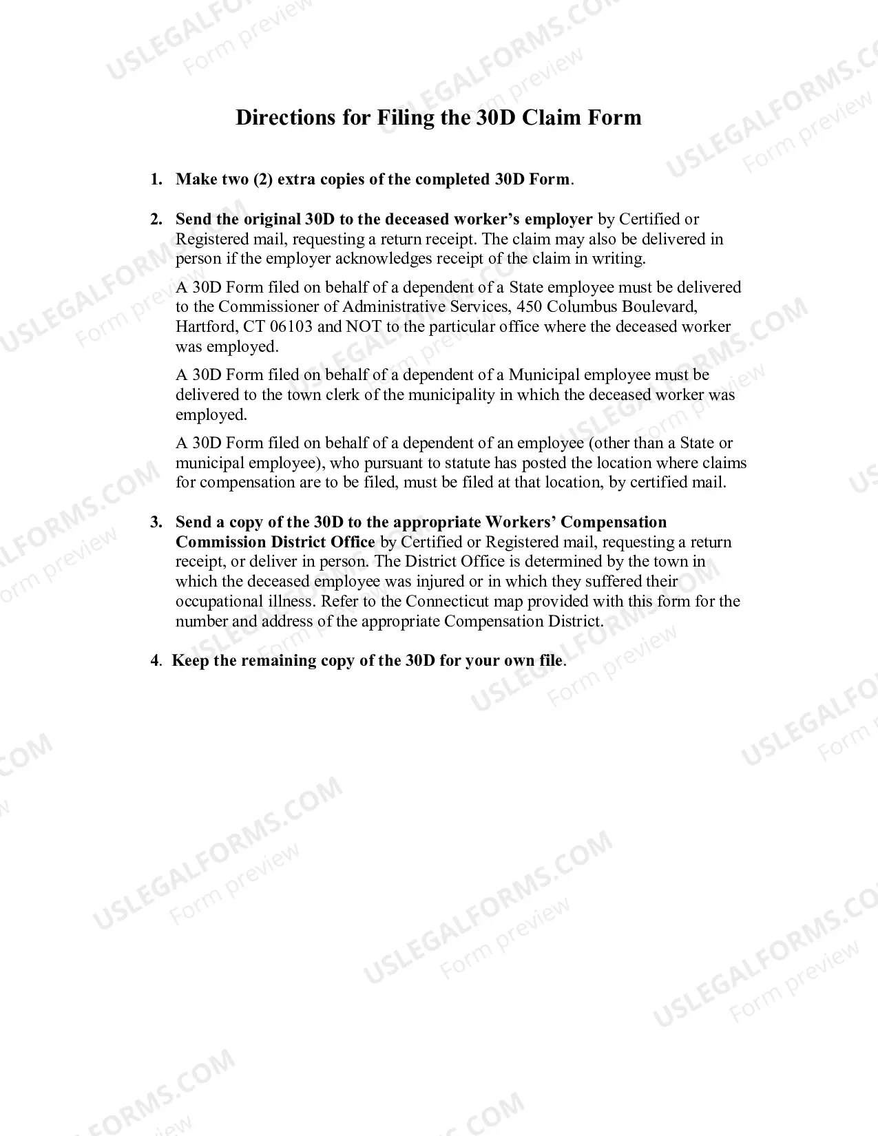 Preview Dependents Notice of Claim