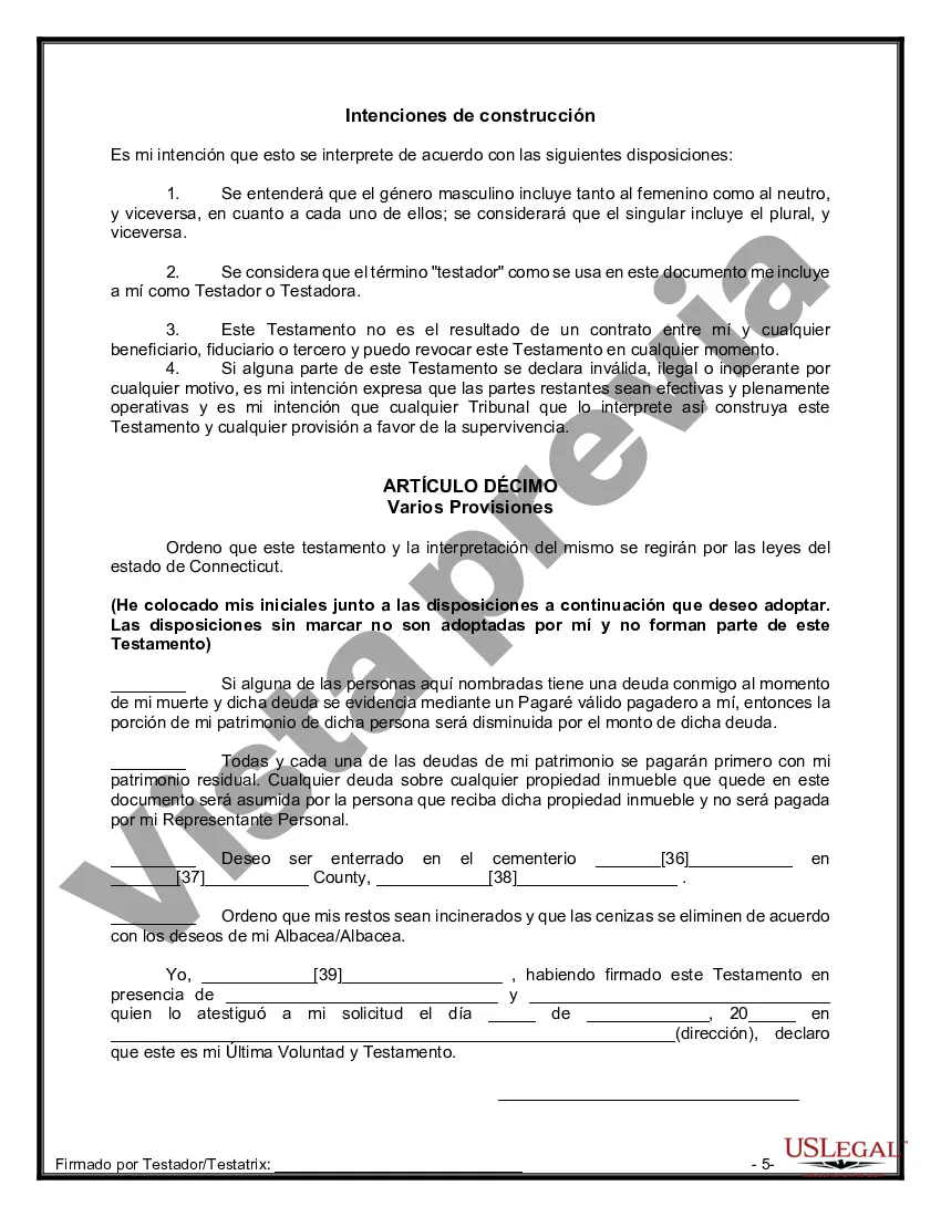 Preview Testamentos mutuos que contienen última voluntad y testamentos para personas solteras que viven juntas sin hijos