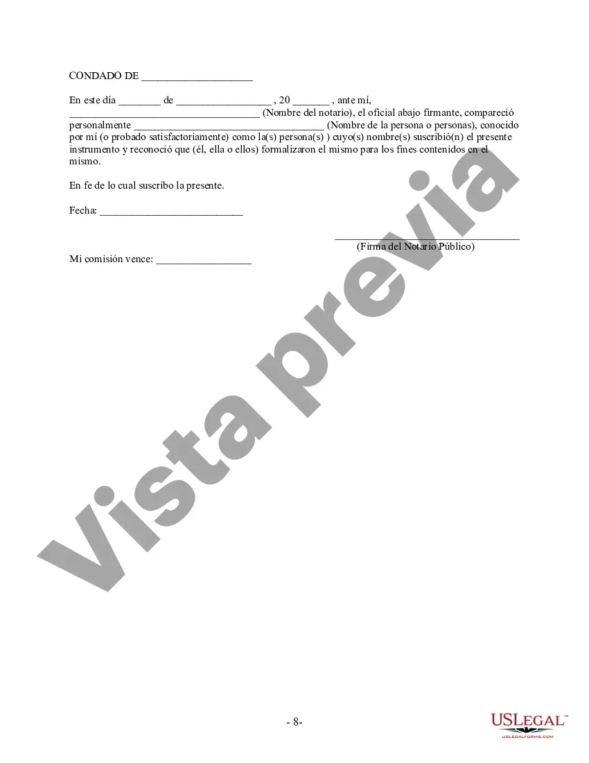 Preview Acuerdo de convivencia no marital de convivencia