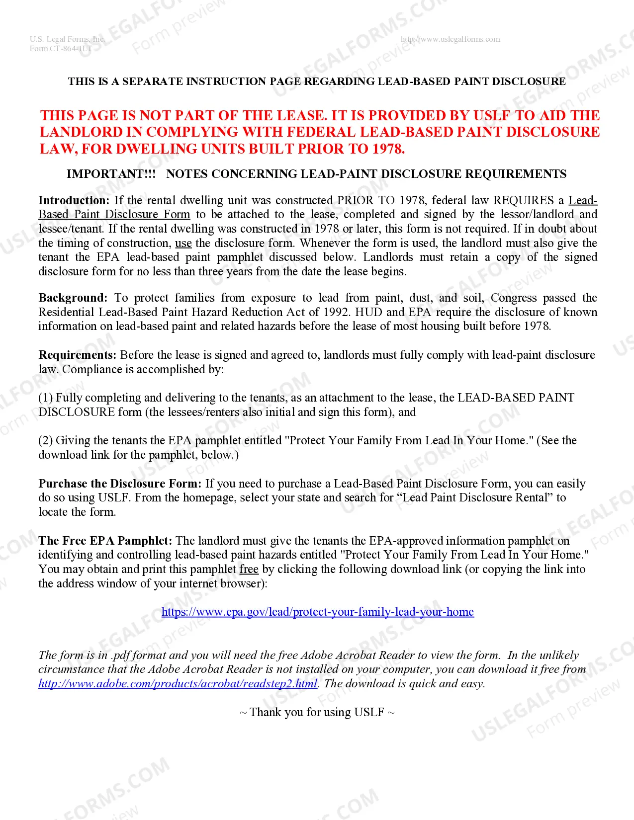 Preview Residential Lease or Rental Agreement for Month to Month