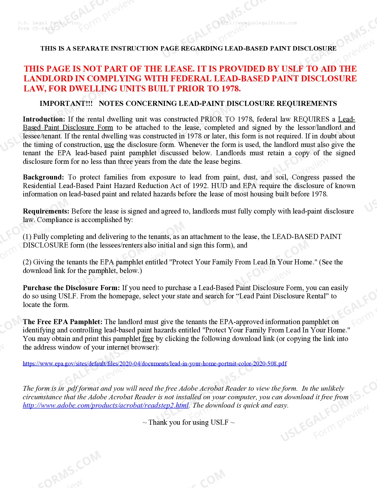 Preview Residential Rental Lease Agreement