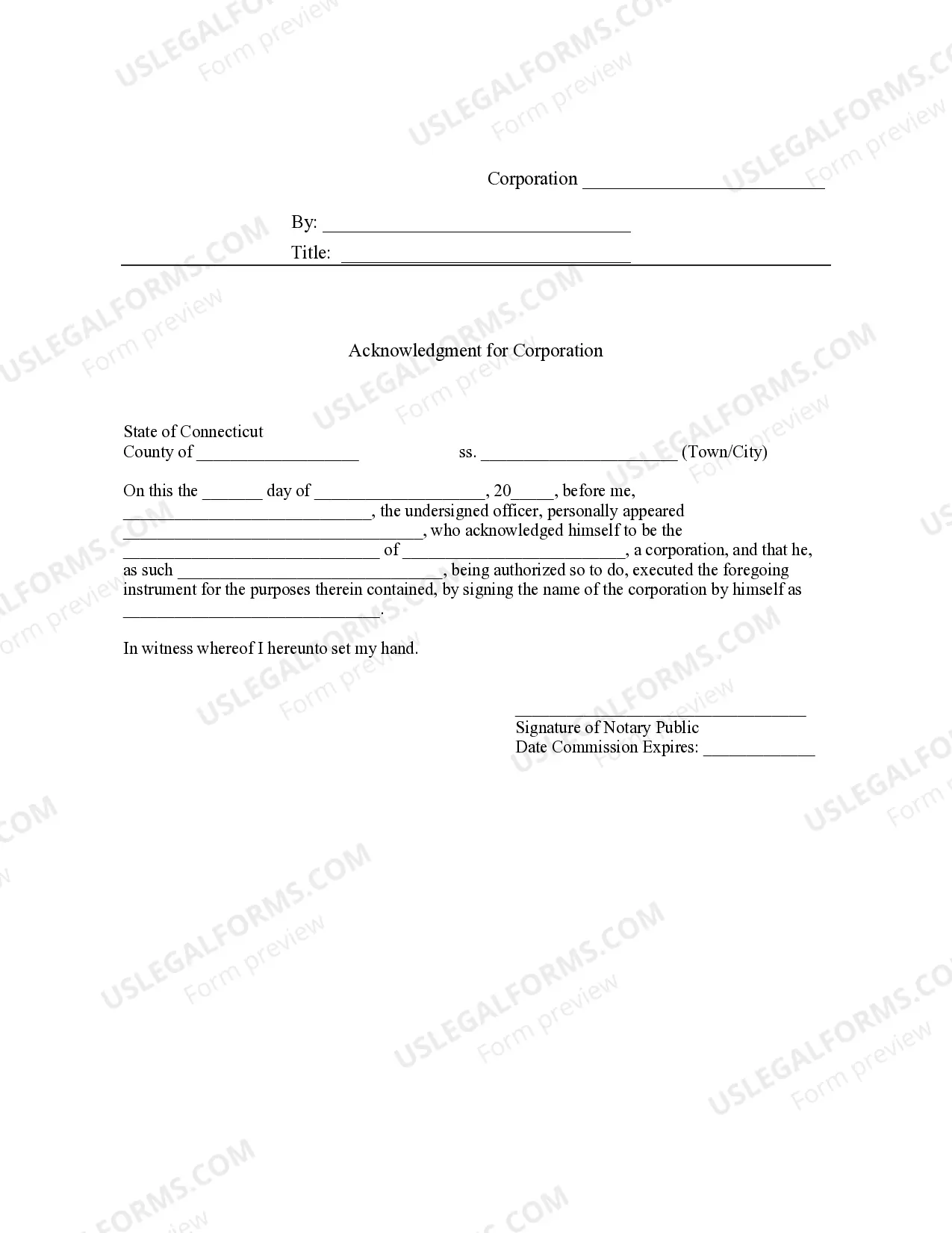 Preview Bill of Sale with Warranty for Corporate Seller