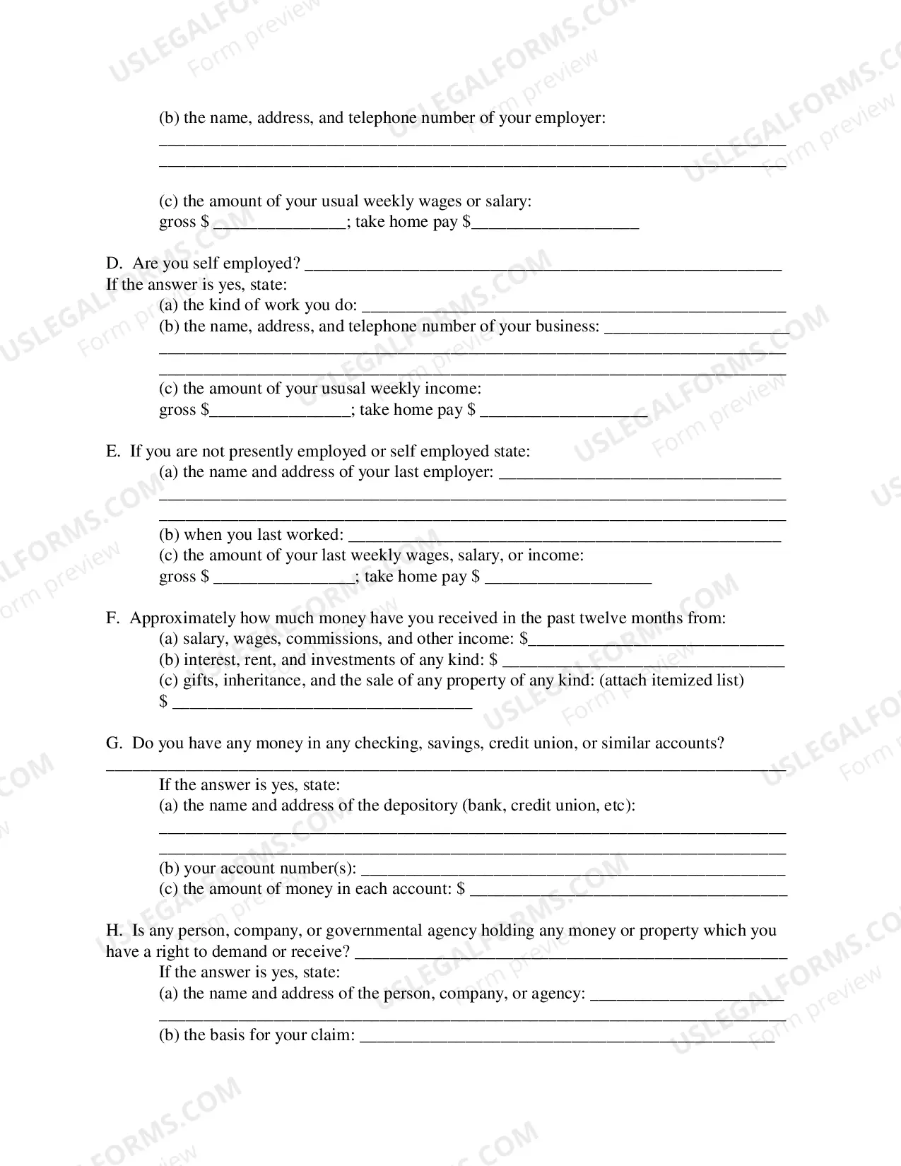 Preview Application for Pro Bono Attorney (Bridgeport)