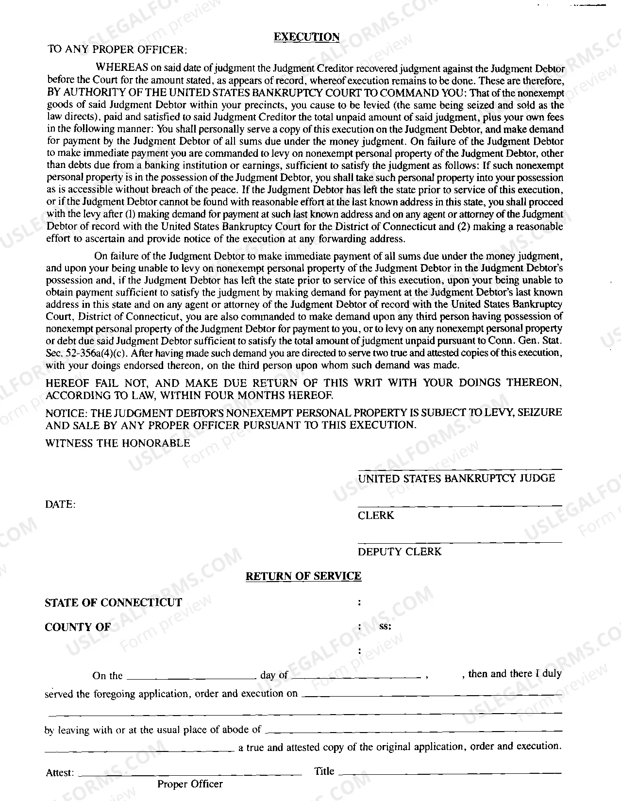 Preview Writ of Execution