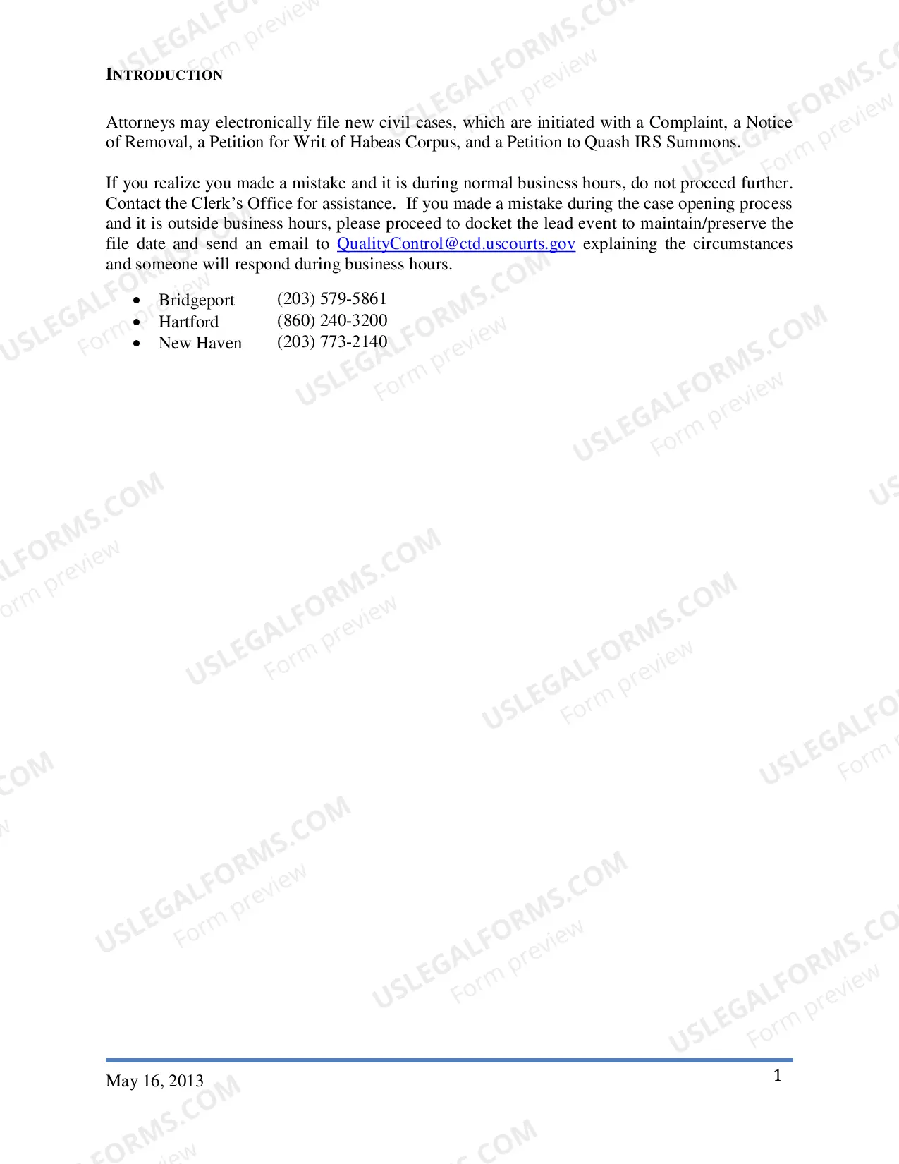 Preview Attorney Civil Case Opening Instructions