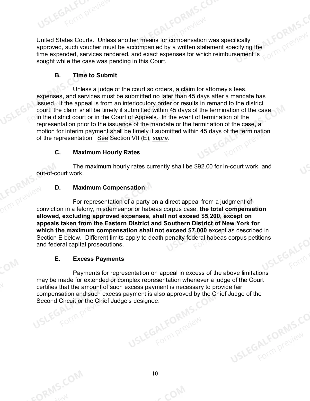 Preview Plan - Second Circuit