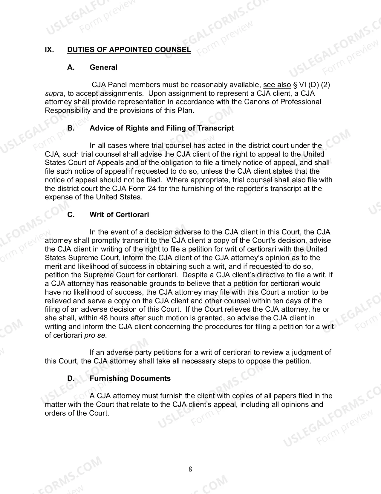 Preview Plan - Second Circuit