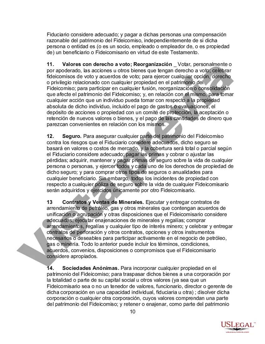 Preview Testamento de una persona casada para el estado de Connecticut con hijos con un fideicomiso de refugio de crédito para el cónyuge y un fideicomiso para los hijos