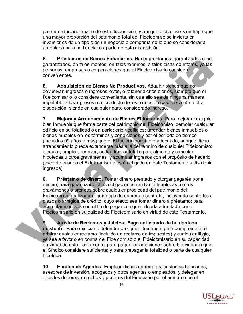 Preview Testamento de una persona casada para el estado de Connecticut con hijos con un fideicomiso de refugio de crédito para el cónyuge y un fideicomiso para los hijos