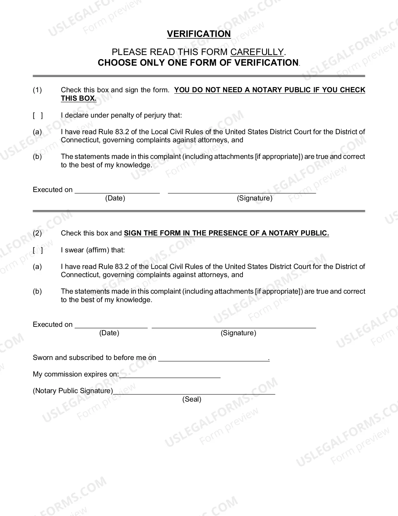Preview Instructions for Filing a Complaint Against an Attorney