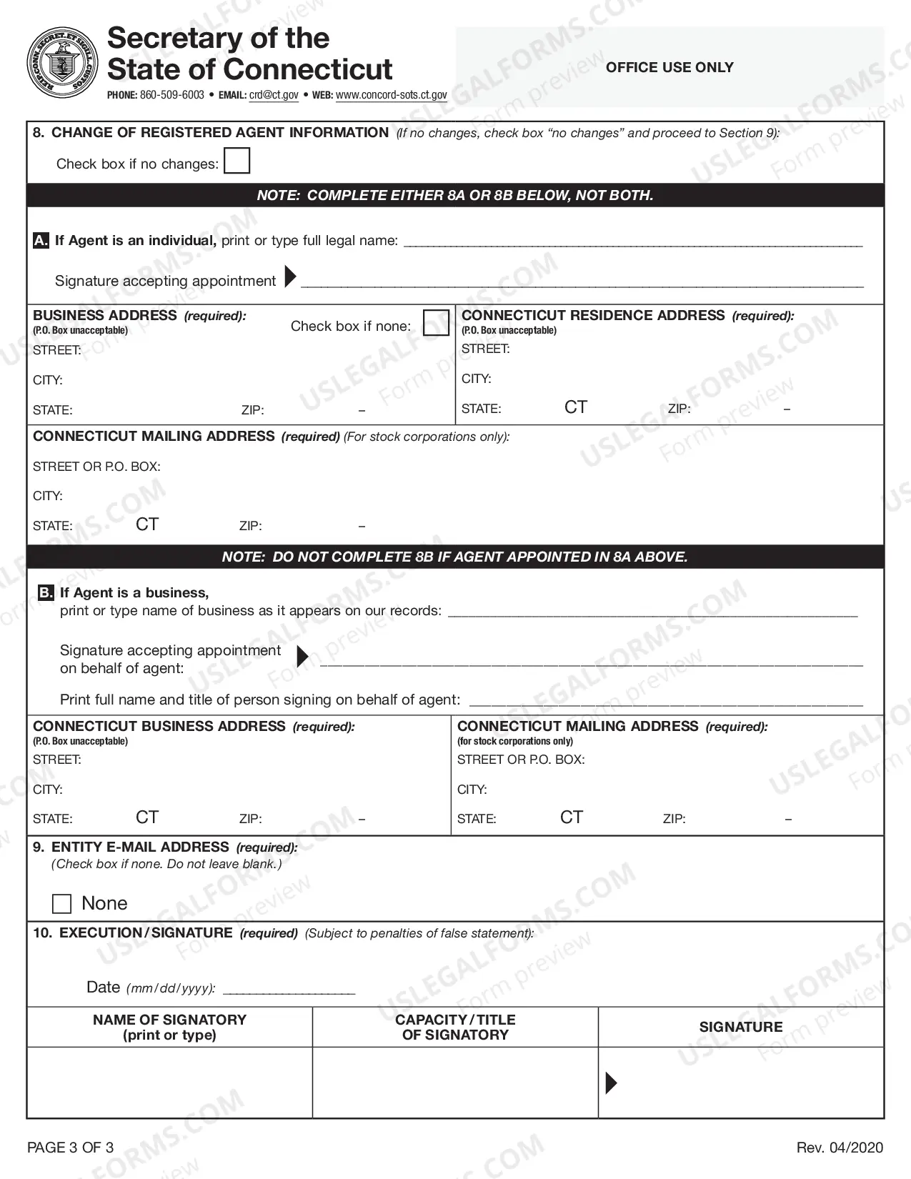 Preview Organization And First Report (Stock Or Nonstock Corp)