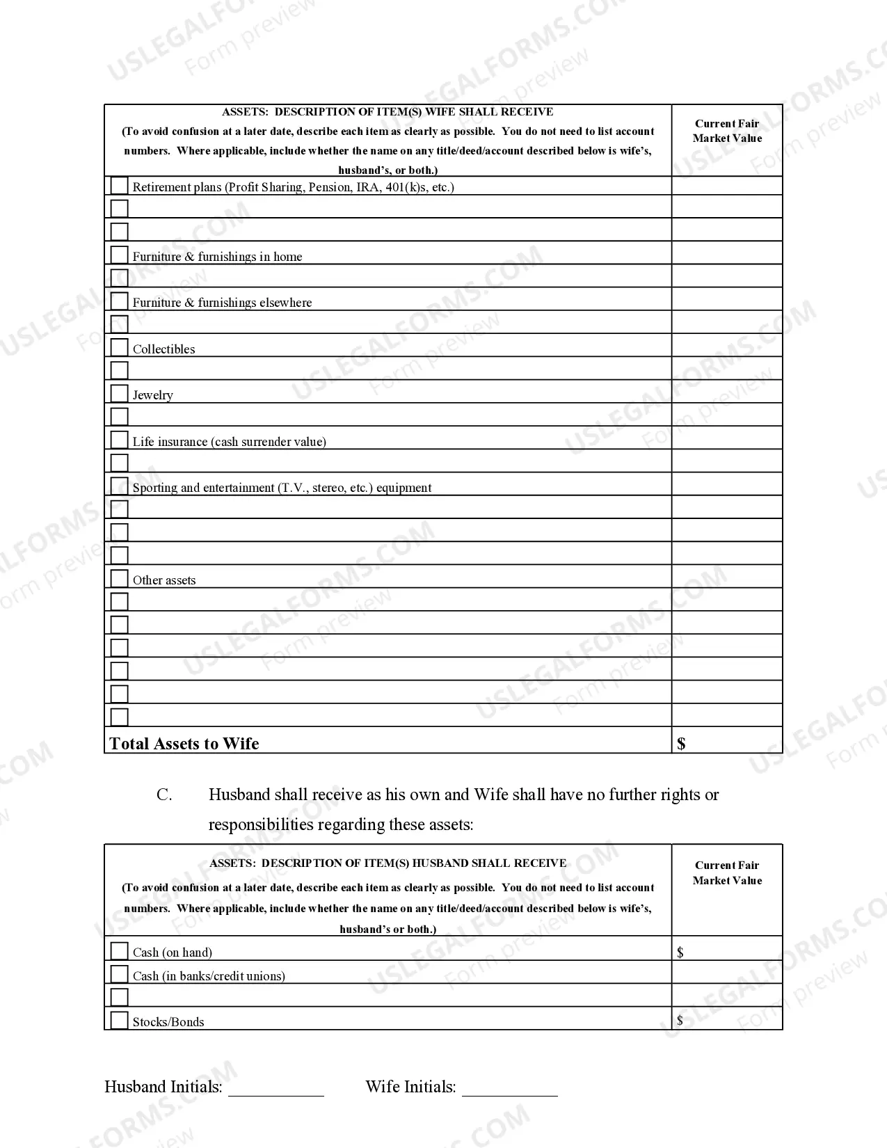 Preview Marital Legal Separation and Property Settlement Agreement Adult Children Parties May have Joint Property or Debts where Divorce Action Filed