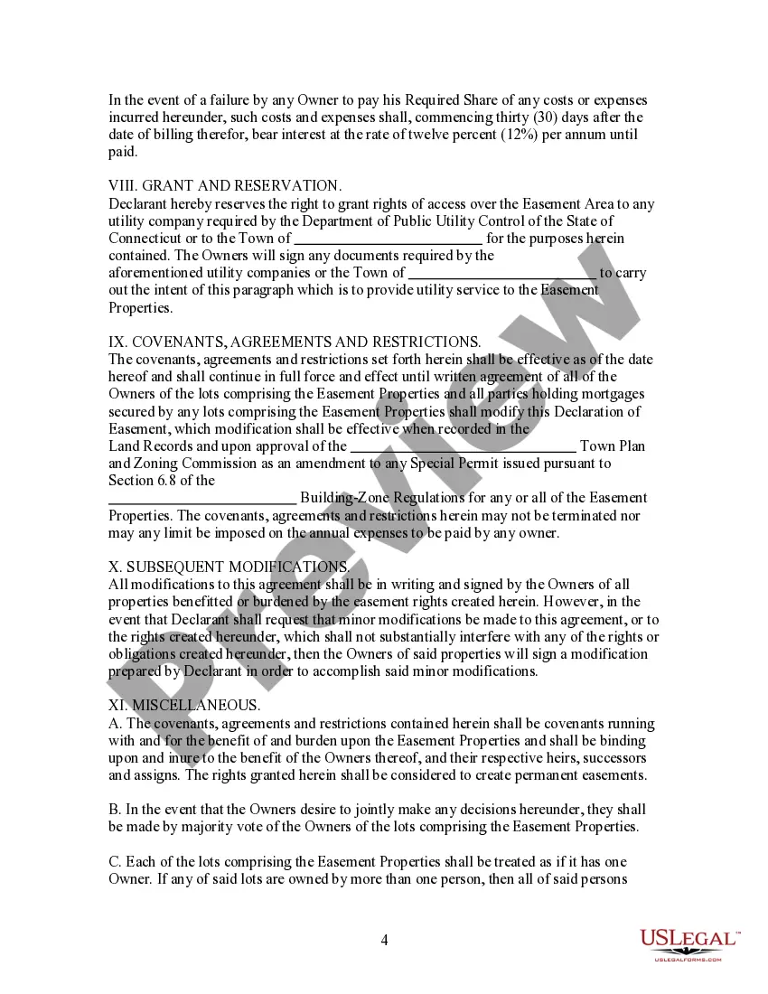 Get Declaration of Easement for Driveway and Utility Purposes Preview Declaration of Easement for Driveway and Utility Purposes