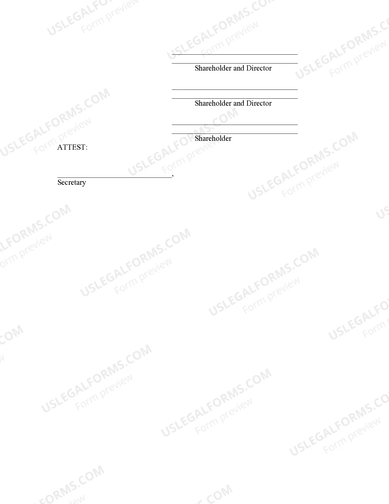 Preview Minutes for Organizational Meeting