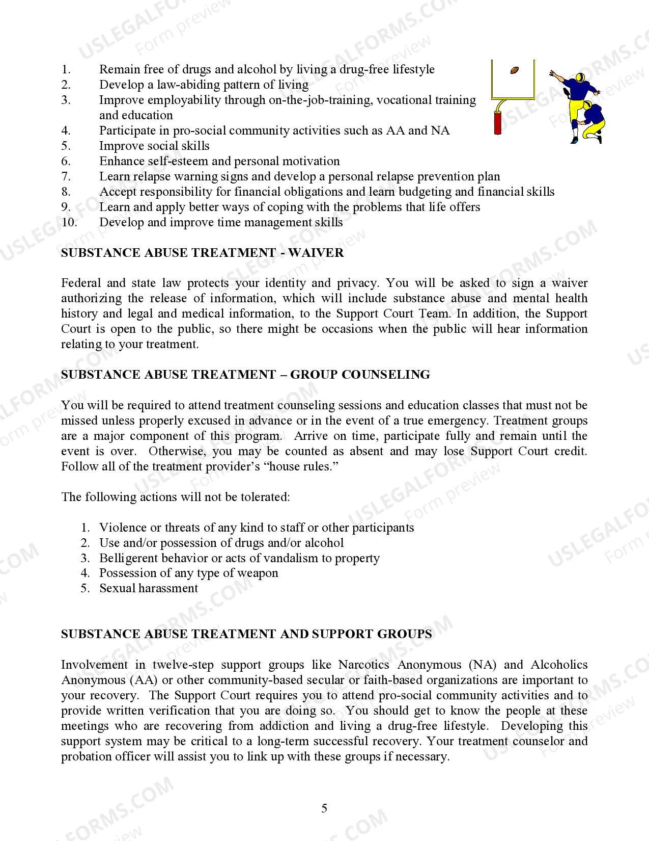 Preview Support Court Participant Orientation Packet